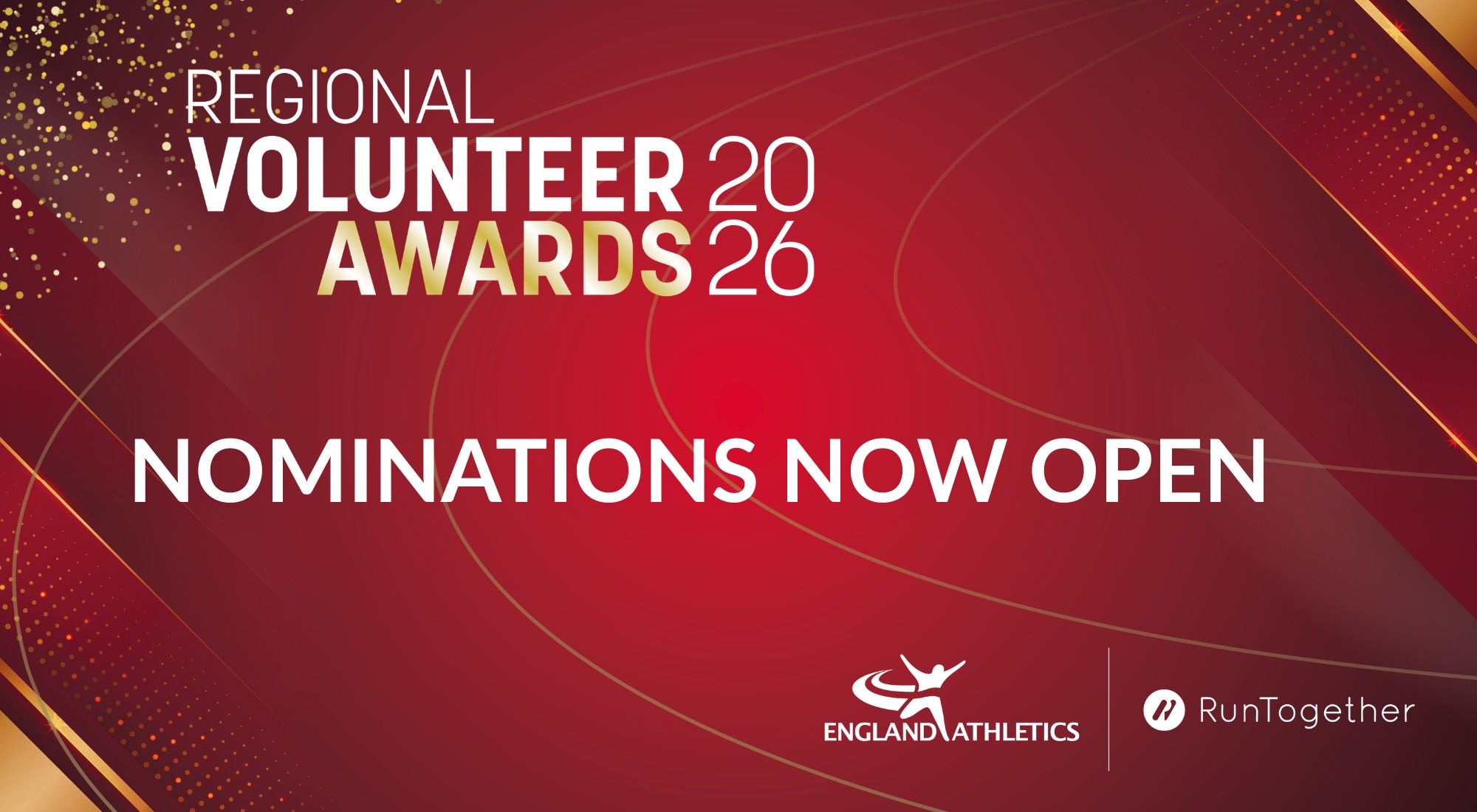 The England Athletics Regional Volunteer Awards are BACK!