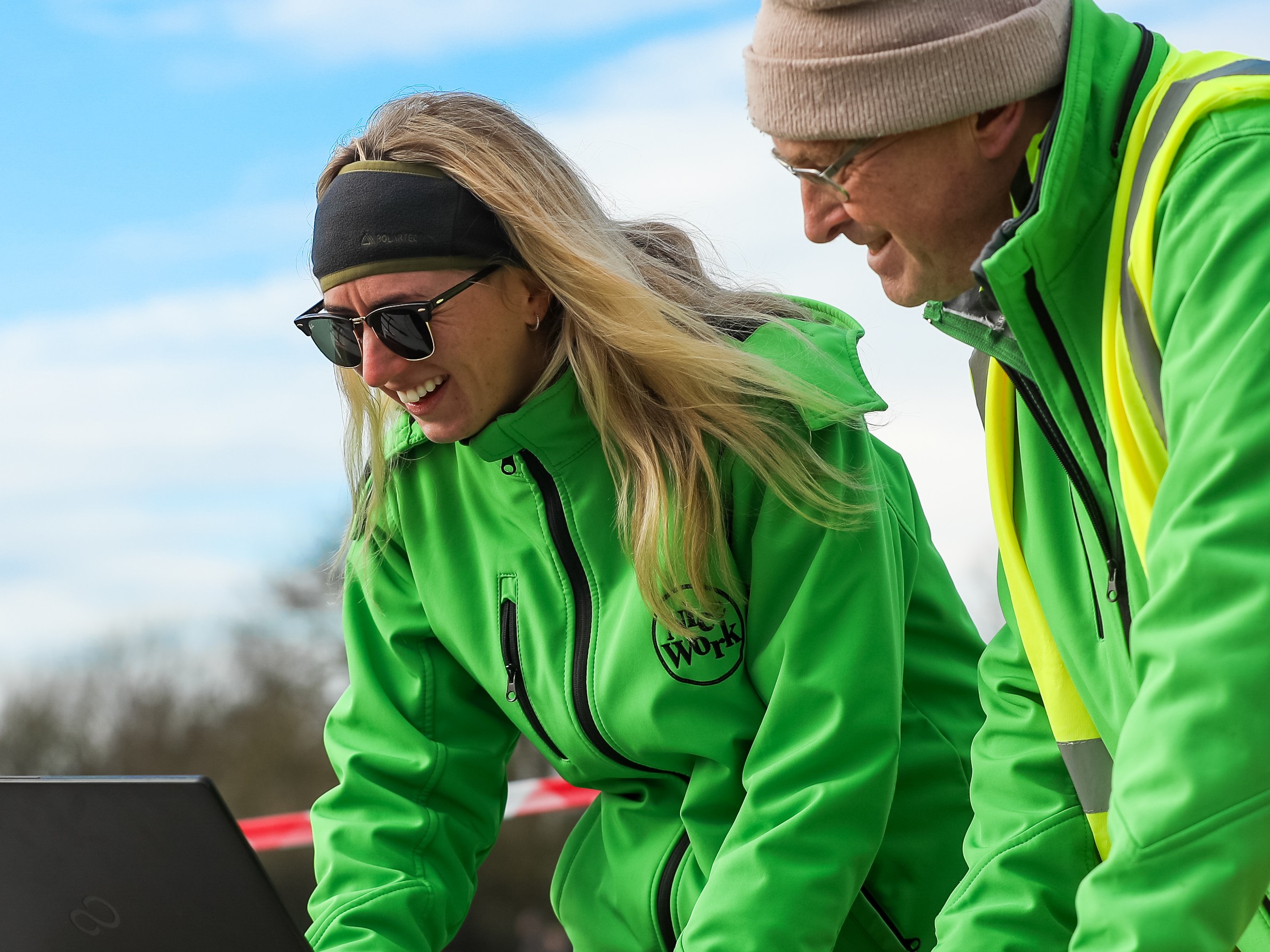 Want an office with a view? Join the Nice Work race team as a race timer