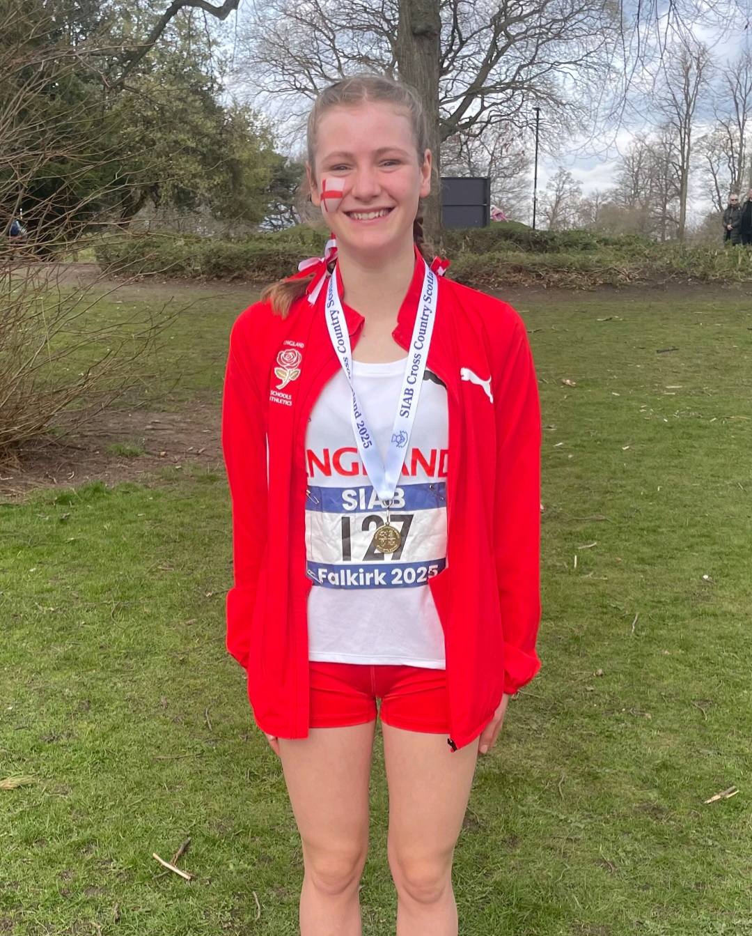 GOLD FOR RORY AND SUPERB 7TH FOR ELLIE AT SCHOOLS XC INTERNATIONAL