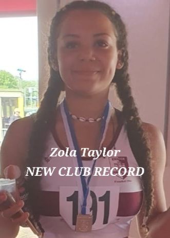 Zola Taylor-New Indoor Club Record