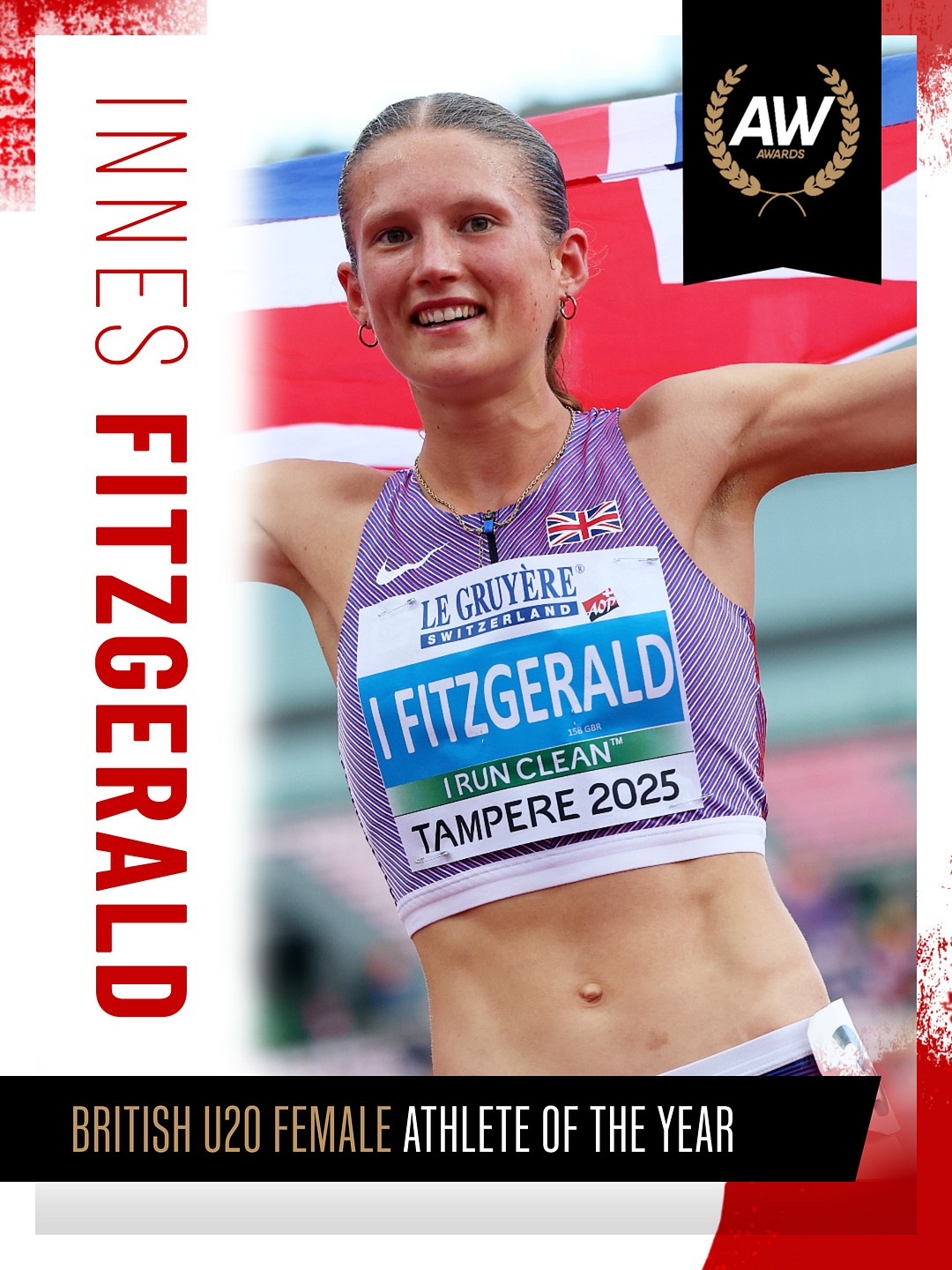 Congratulations Innes!