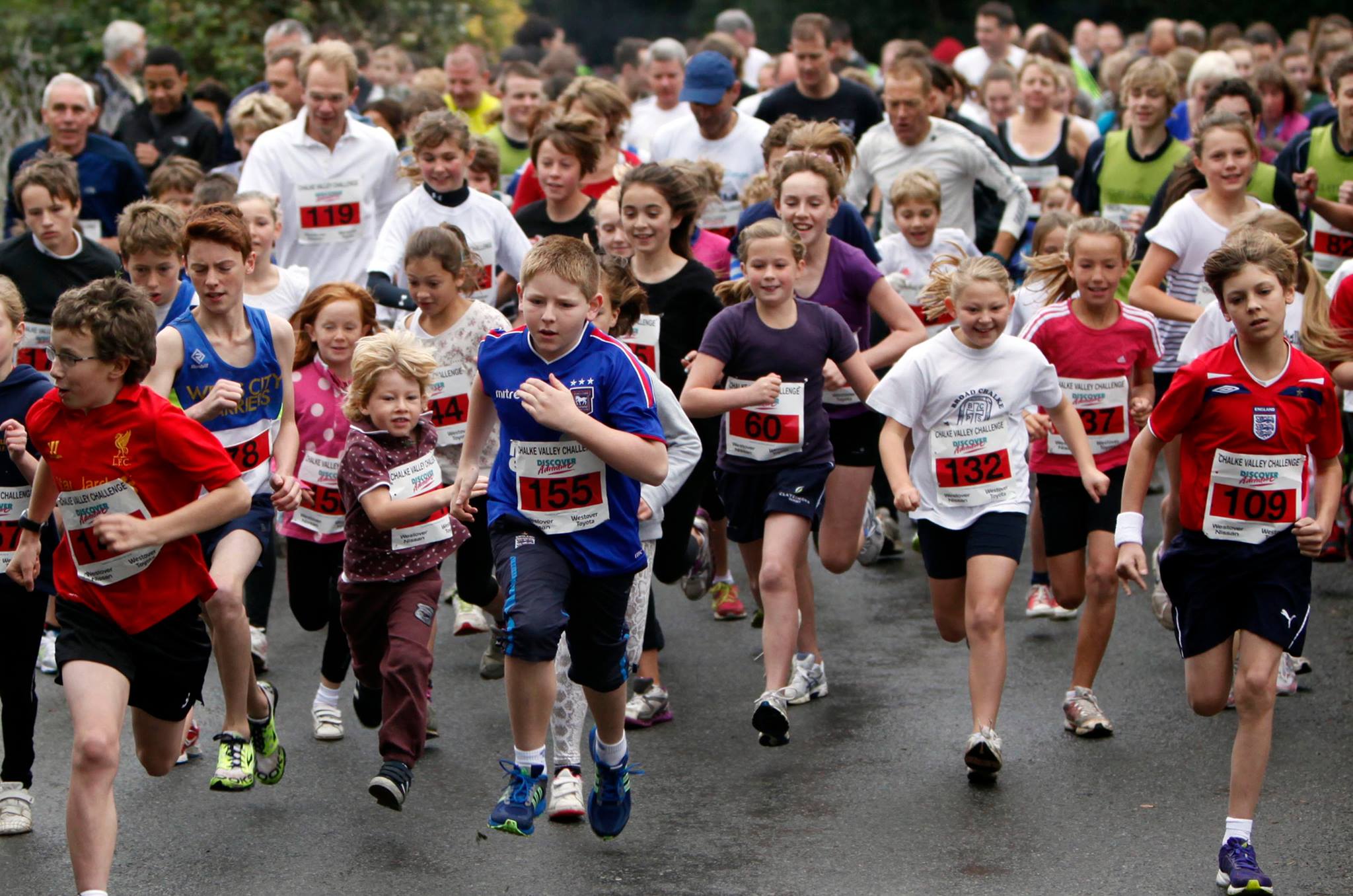Chalke Valley Challenge 3km fun run